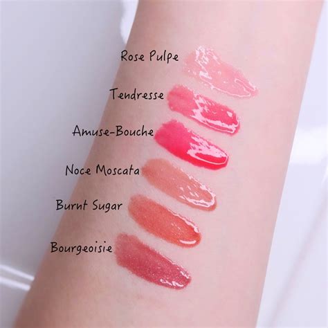 chanel caramel lip gloss swatch|Chanel duo outfits.